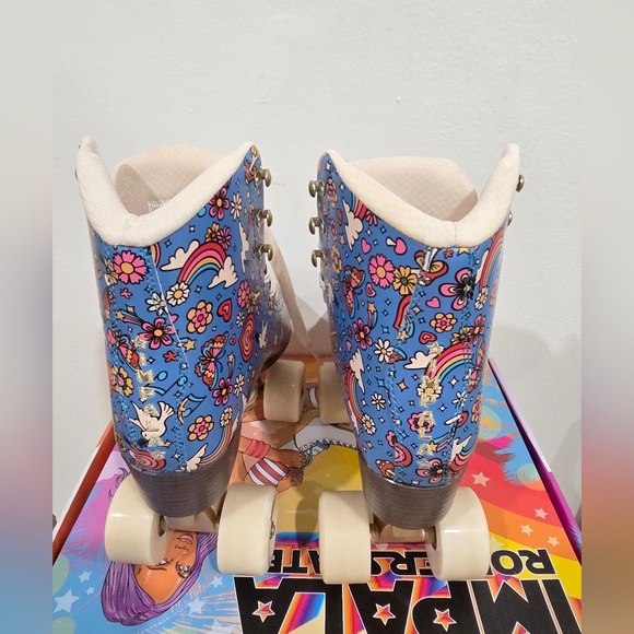 Impala Rollerskates: Harmony Blue Quad Roller Skates - Picture 7 of 9